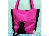 Patch Work Tote Cat Pink image